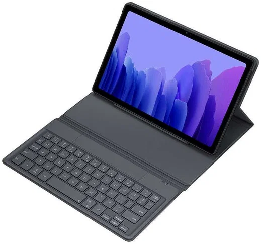 Originele Samsung Galaxy Tab A7 (2020 / 2022) Hoes met Keyboard Grijs afbeelding 3