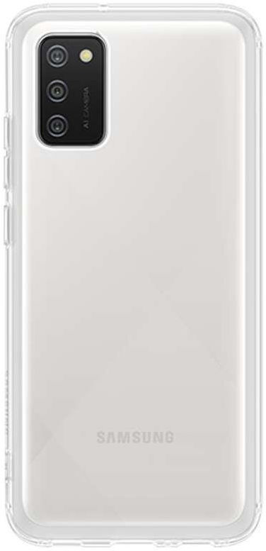 Origineel Samsung Galaxy A02s Hoesje Soft Clear Cover Transparant afbeelding 1