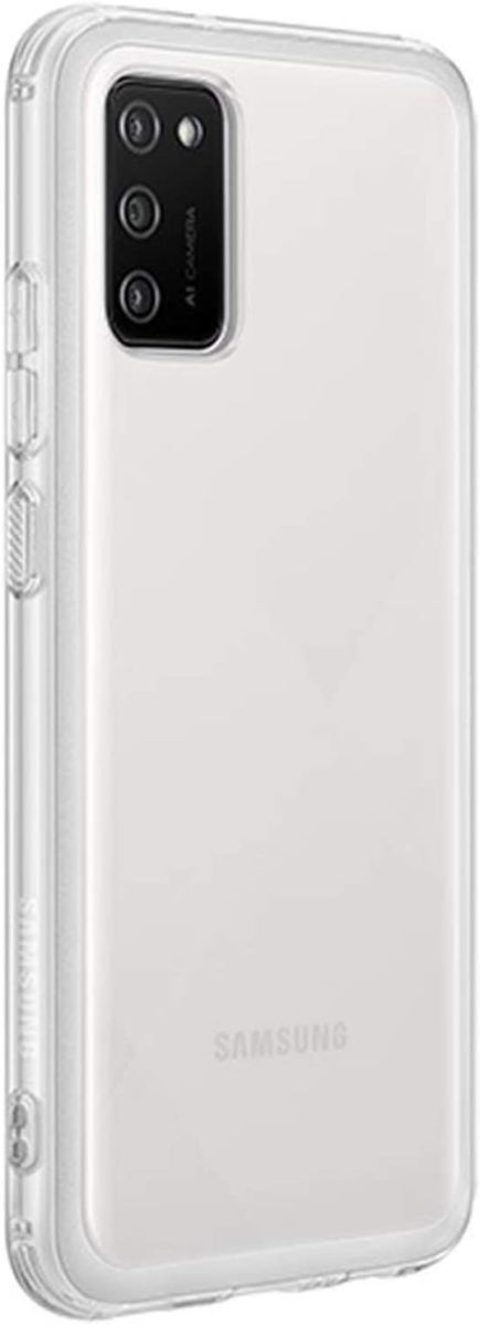 Origineel Samsung Galaxy A02s Hoesje Soft Clear Cover Transparant afbeelding 2