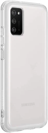 Origineel Samsung Galaxy A02s Hoesje Soft Clear Cover Transparant afbeelding 2