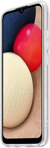 Origineel Samsung Galaxy A02s Hoesje Soft Clear Cover Transparant afbeelding 5