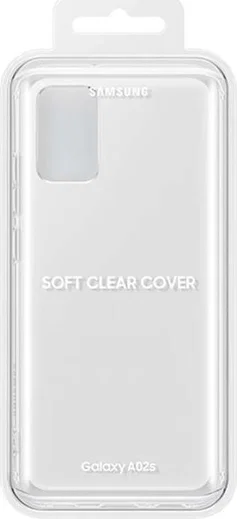 Origineel Samsung Galaxy A02s Hoesje Soft Clear Cover Transparant afbeelding 6
