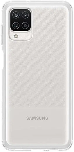 Origineel Samsung Galaxy A12 Hoesje Soft Clear Cover Transparant afbeelding 1