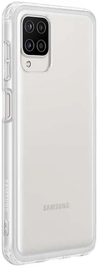 Origineel Samsung Galaxy A12 Hoesje Soft Clear Cover Transparant afbeelding 2