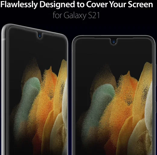 Whitestone Dome Glass Samsung Galaxy S21 Screen Protector (2-Pack) afbeelding 11