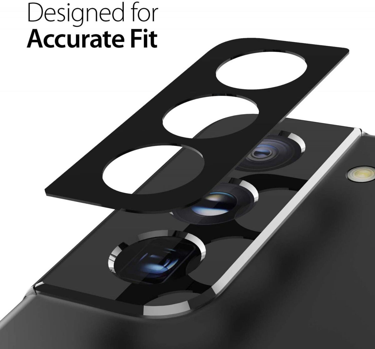 Whitestone Samsung S21 Plus Tempered Glass Cameraprotector (2-Pack) afbeelding 4