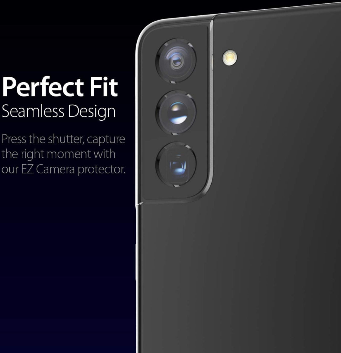 Whitestone Samsung S21 Plus Tempered Glass Cameraprotector (2-Pack) afbeelding 6