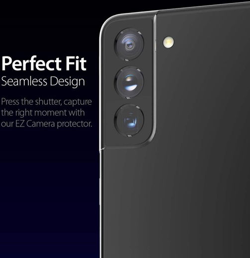 Whitestone Samsung S21 Plus Tempered Glass Cameraprotector (2-Pack) afbeelding 6