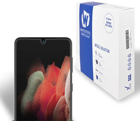 Whitestone Dome Glass Samsung Galaxy S21 Ultra Screen Protector 2-Pack afbeelding 2