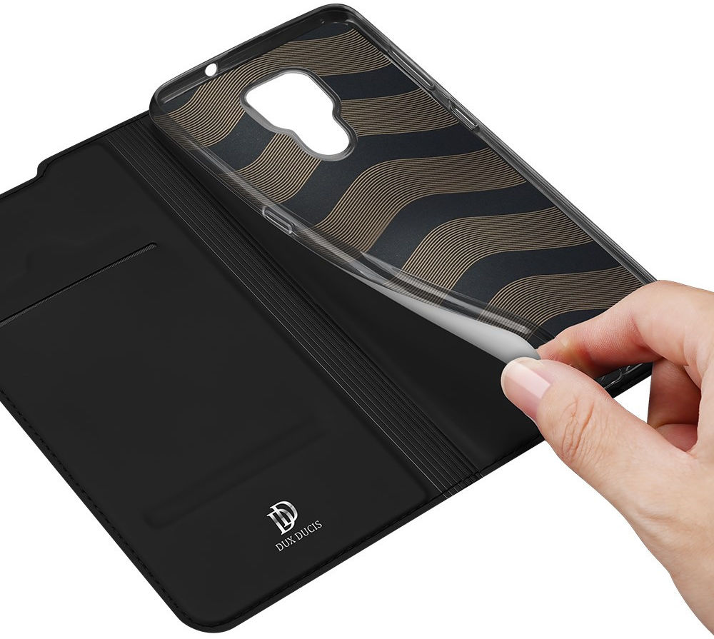 Dux Ducis Skin Pro Series Motorola Moto E7 Hoesje Zwart afbeelding 6