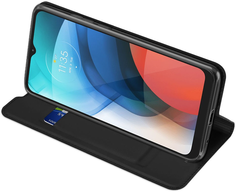 Dux Ducis Skin Pro Series Motorola Moto E7 Hoesje Zwart afbeelding 8
