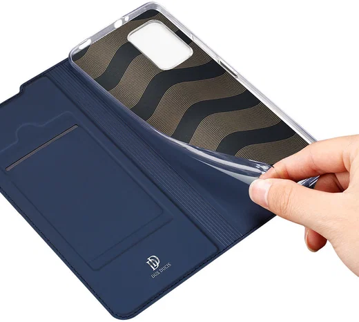 Dux Ducis Skin Pro Series Xiaomi Poco M3 Hoesje Wallet Case Blauw afbeelding 5