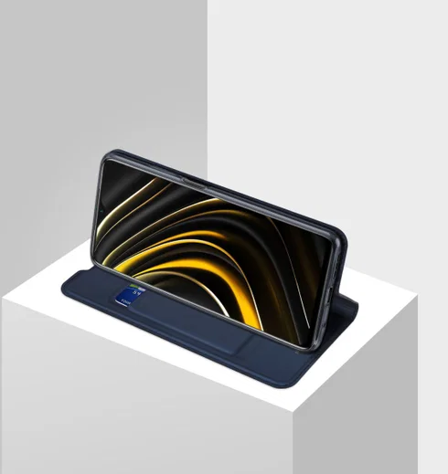 Dux Ducis Skin Pro Series Xiaomi Poco M3 Hoesje Wallet Case Blauw afbeelding 7