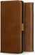 Rosso Deluxe OnePlus 9 Hoesje Echt Leer Book Case Bruin afbeelding 8