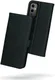 Rosso Deluxe OnePlus 9 Hoesje Echt Leer Book Case Zwart afbeelding 2