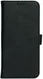 Rosso Deluxe OnePlus 9 Pro Hoesje Echt Leer Book Case Zwart afbeelding 11
