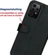 Rosso Deluxe Samsung Galaxy A52 / A52S Hoesje Echt Leer Zwart afbeelding 9