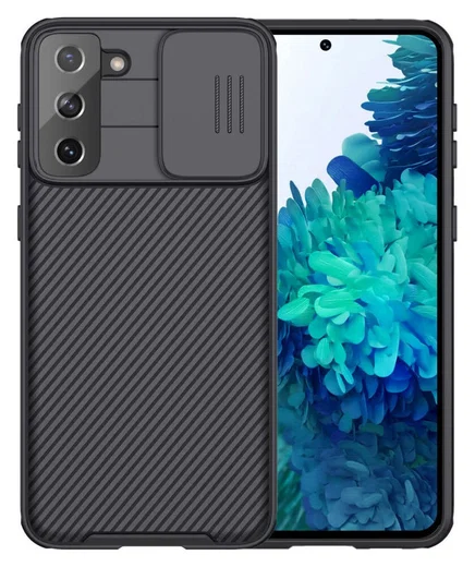 Nillkin CamShield Samsung Galaxy S21 Plus Hoesje Camera Slider Zwart afbeelding 1