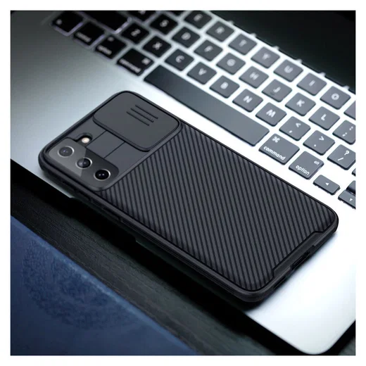 Nillkin CamShield Samsung Galaxy S21 Plus Hoesje Camera Slider Zwart afbeelding 17