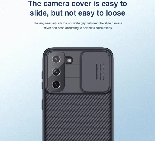 Nillkin CamShield Samsung Galaxy S21 Plus Hoesje Camera Slider Groen afbeelding 14