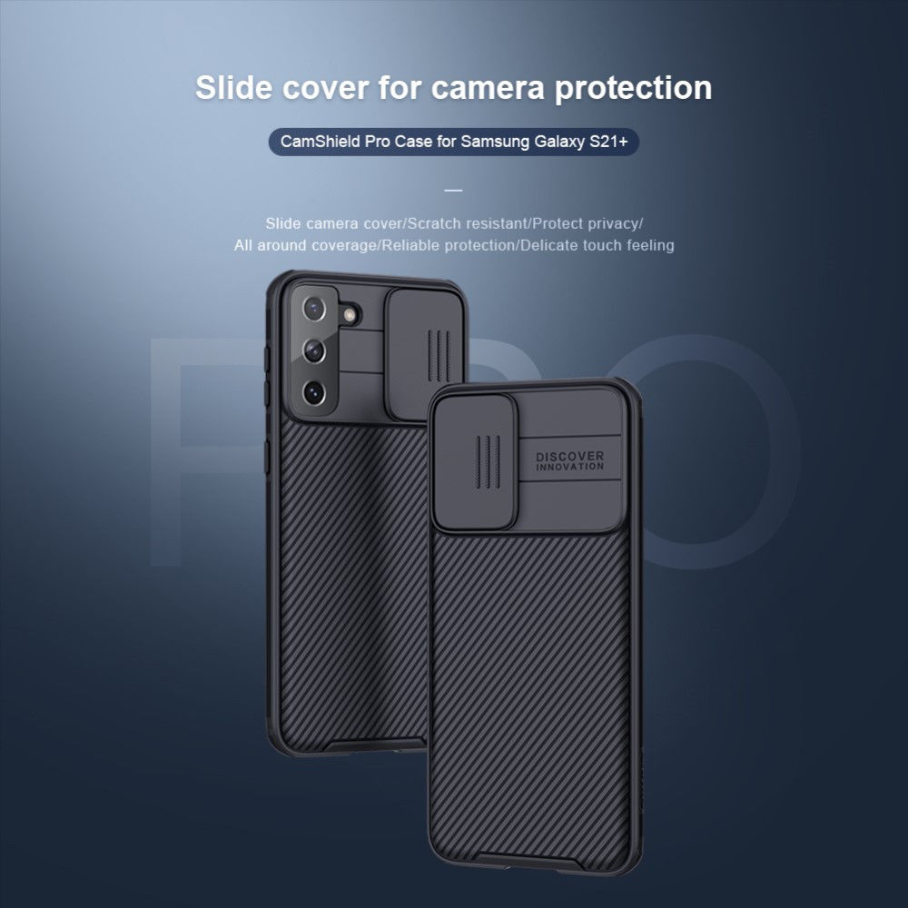 Nillkin CamShield Samsung Galaxy S21 Plus Hoesje Camera Slider Groen afbeelding 16