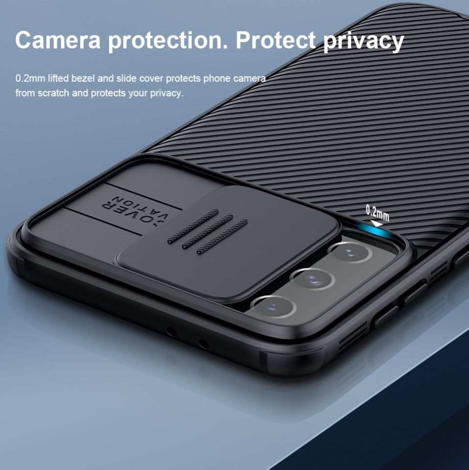 Nillkin CamShield Samsung Galaxy S21 Plus Hoesje Camera Slider Groen afbeelding 17