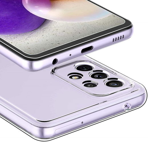 Samsung Galaxy A52 / A52S Hoesje Back Cover Dun TPU Transparant afbeelding 8