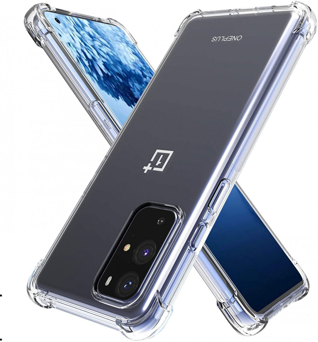 OnePlus 9 Hoesje TPU Schokbestendig Back Cover Transparant afbeelding 5