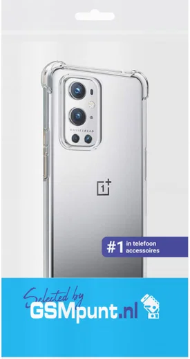 OnePlus 9 Pro Hoesje TPU Schokbestendig Back Cover Transparant afbeelding 2