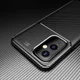 OnePlus 9 Hoesje Siliconen Carbon TPU Back Cover Zwart afbeelding 12