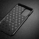 OnePlus 9 Hoesje Siliconen Carbon TPU Back Cover Zwart afbeelding 10