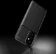 OnePlus 9 Hoesje Siliconen Carbon TPU Back Cover Zwart afbeelding 11