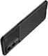 OnePlus 9 Pro Hoesje Siliconen Carbon TPU Back Cover Zwart afbeelding 10