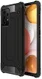 Samsung Galaxy A52 / A52S Hoesje Shock Proof Hybride Back Cover Zwart