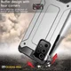 Samsung Galaxy A52 / A52S Hoesje Shock Proof Hybride Back Cover Zwart afbeelding 10