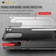 Samsung Galaxy A52 / A52S Hoesje Shock Proof Hybride Back Cover Zwart afbeelding 11