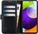 Rosso Element Samsung Galaxy A52 / A52S Hoesje Wallet Zwart afbeelding 12