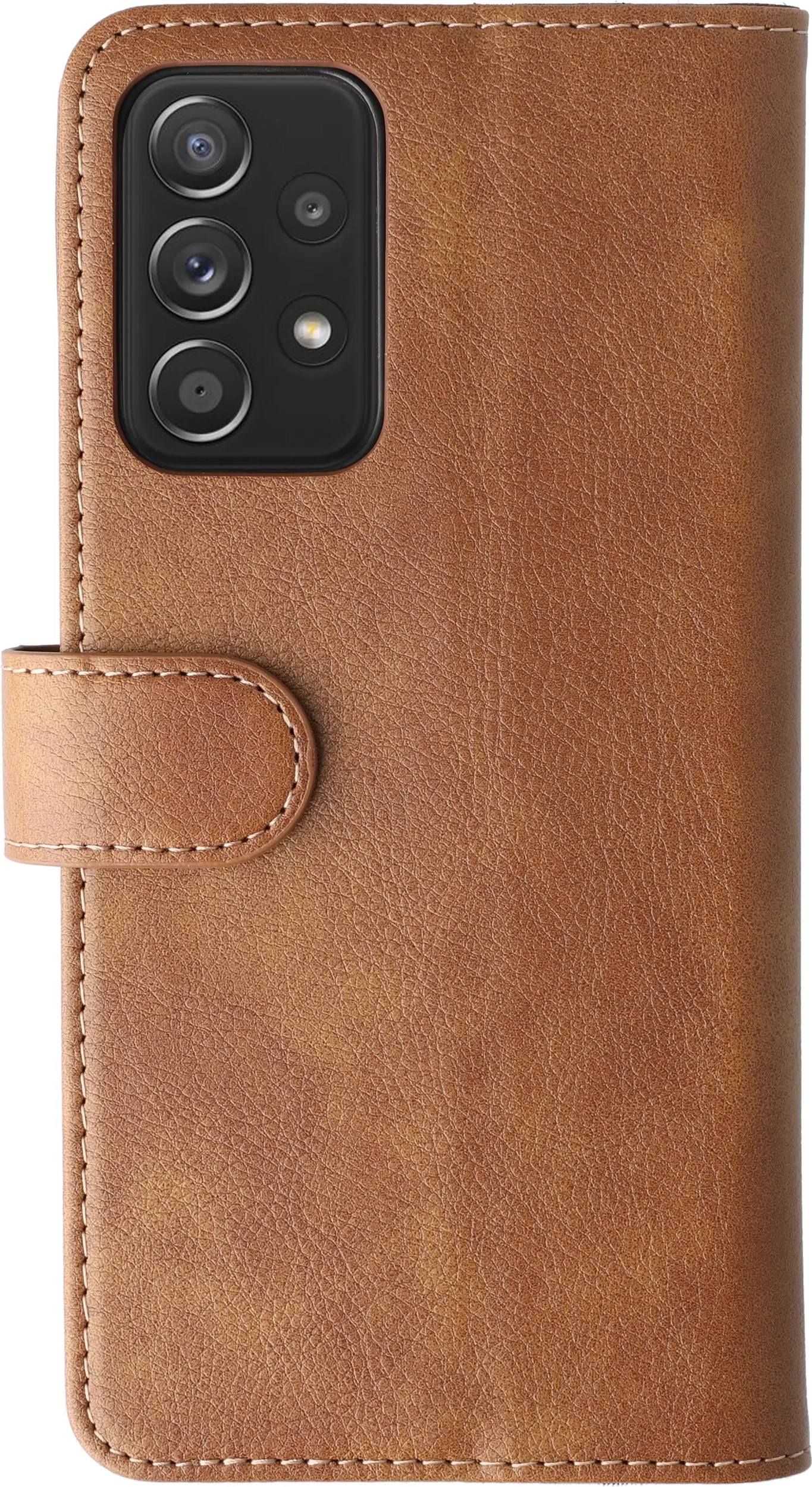 Rosso Element Samsung Galaxy A52 / A52S Hoesje Wallet Bruin afbeelding 2