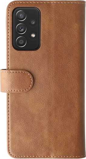 Rosso Element Samsung Galaxy A52 / A52S Hoesje Wallet Bruin afbeelding 2
