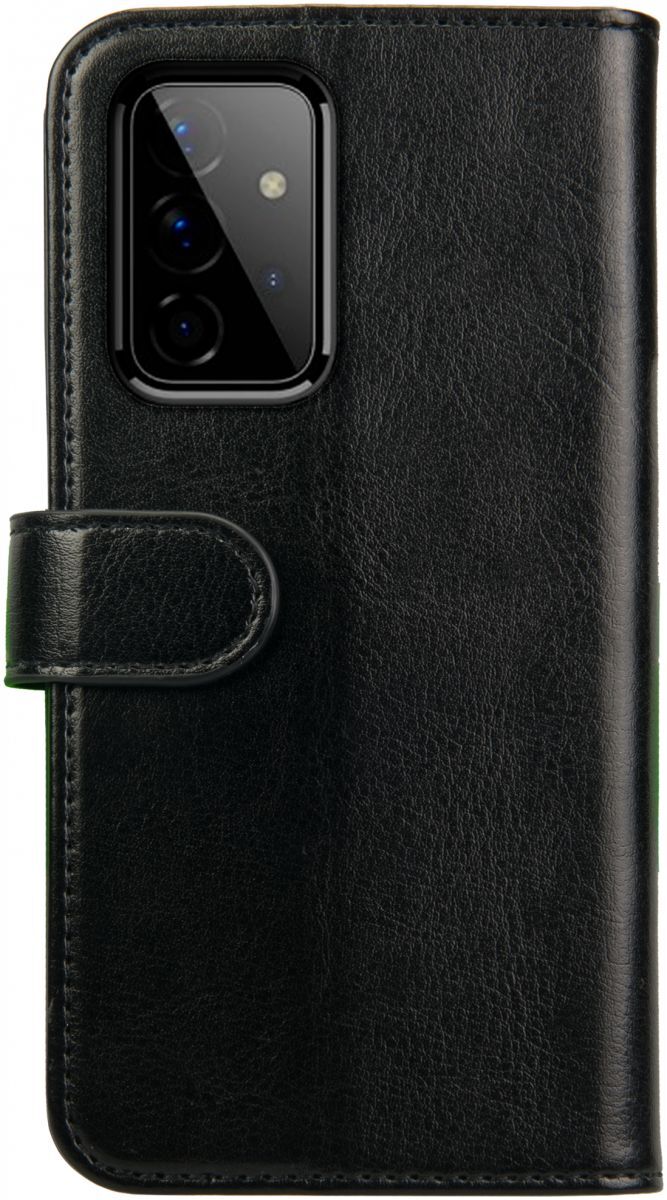Rosso Element Samsung Galaxy A72 Hoesje Book Case Zwart afbeelding 2