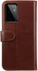 Rosso Element Samsung Galaxy A72 Hoesje Book Case Bruin afbeelding 2