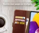 Rosso Element Samsung Galaxy A72 Hoesje Book Case Bruin afbeelding 6
