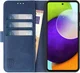 Rosso Element Samsung Galaxy A52 / A52S Hoesje Wallet Blauw afbeelding 12