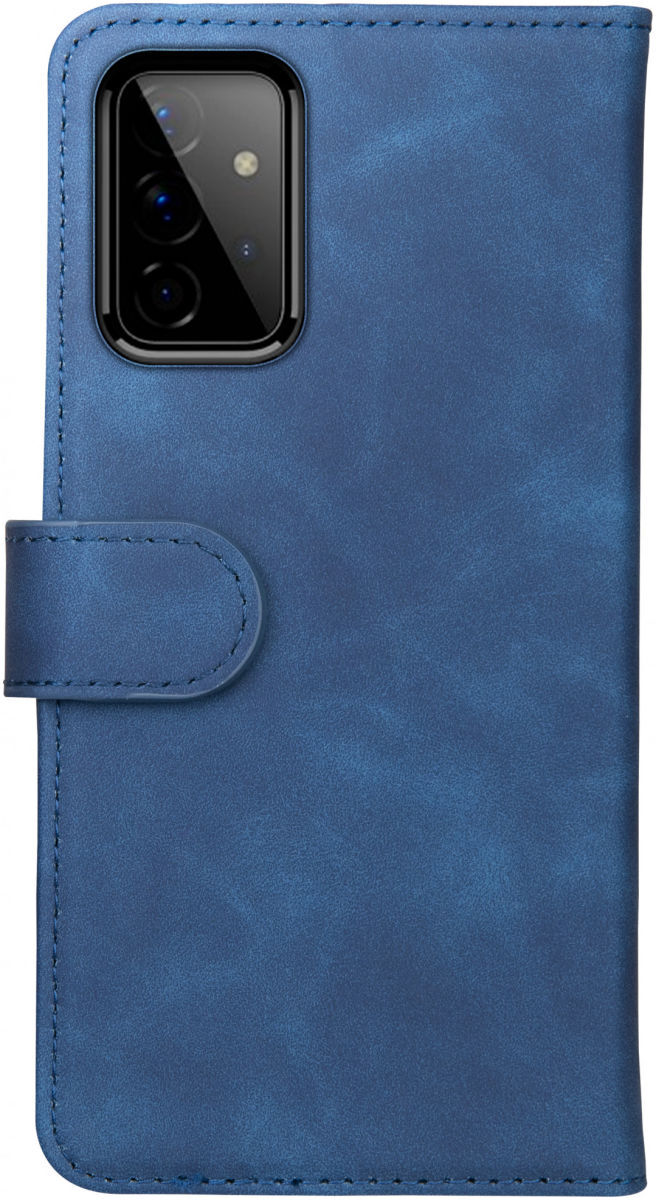 Rosso Element Samsung Galaxy A72 Hoesje Book Case Blauw afbeelding 2