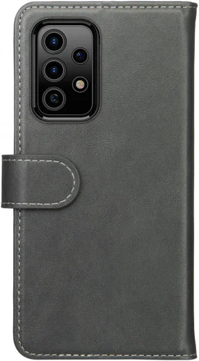 Rosso Element Samsung Galaxy A52 / A52S Hoesje Bookcover Wallet Grijs afbeelding 2