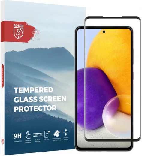 Rosso Samsung Galaxy A72 9H Tempered Glass Screen Protector afbeelding 1