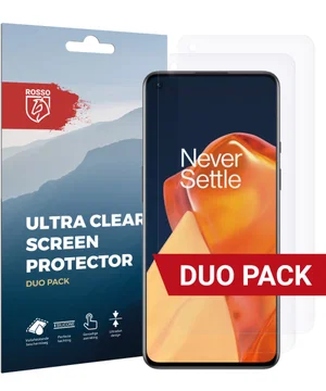 Rosso OnePlus 9 Ultra Clear Screen Protector Duo Pack