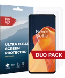 Rosso OnePlus 9 Ultra Clear Screen Protector Duo Pack afbeelding