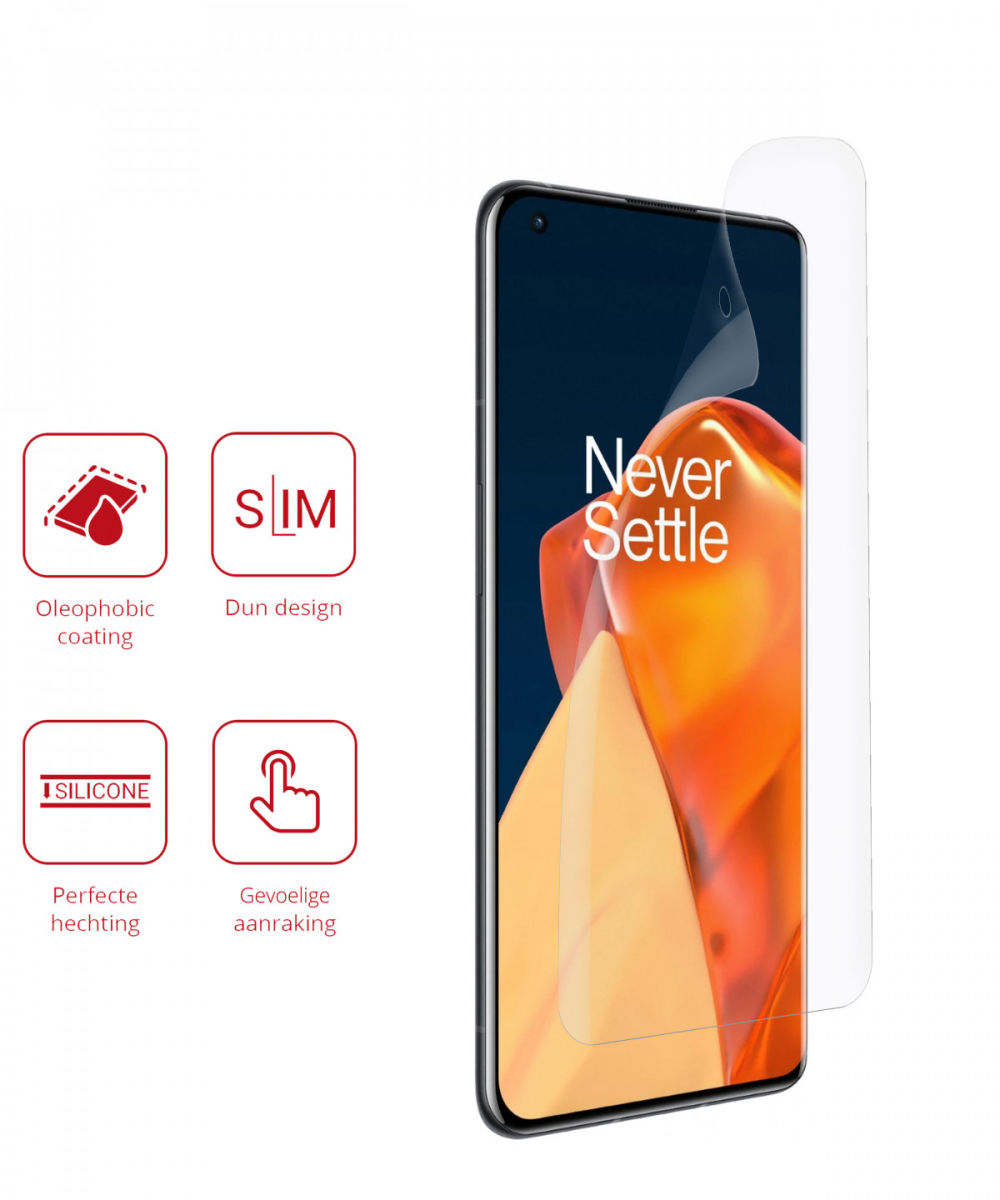 Rosso OnePlus 9 Pro Ultra Clear Screen Protector Duo Pack afbeelding 2