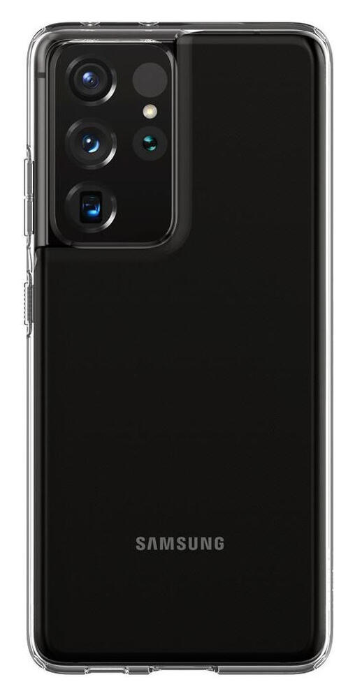 Spigen Liquid Crystal Samsung Galaxy S21 Ultra Hoesje Transparant afbeelding 11